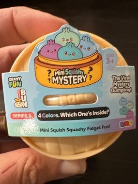 VIRAL Mini Squishy Mystery Dumpling Toy - Pastel Multicolor